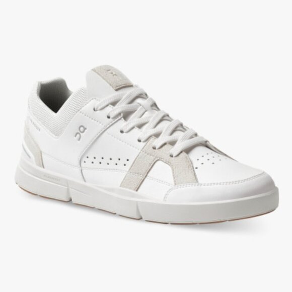 On Cloud Men's THE ROGER Clubhouse White Sand Shoes - Picture 1 of 11
